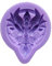 RK-HYTQWR Drachenkopf Fondant Silikonform Tiere Drachenbacken Schokoladenharzform, Western Leading Silikonform, Lila