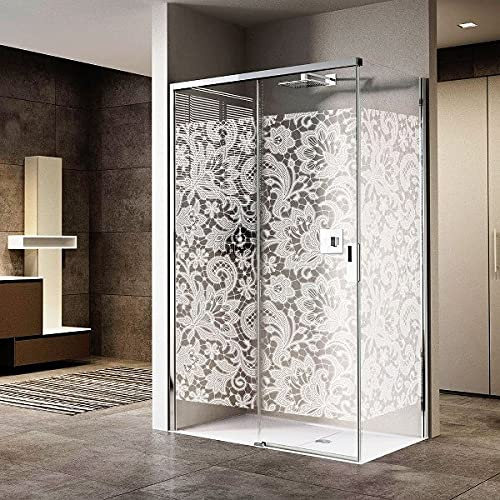 kina - RAV0031 Pellicole adesive per Vetri Rotolo Adesivo Trasparente misura 60x100 cm Lavabile Antigraffio Decorazione Box Doccia Finestre Uffici