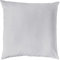 Decoper ® Mako-Satin Kissenbezug aus 100% Baumwolle | Atmungsaktiv & kuschelig weich | Farbe Silber Hellgrau | 1 teilig - 40 x 40 cm