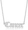 South Coast Jewellery Cancer Zodiac Horoscope Birth Star Sign Necklace Gold Stainless Steel