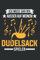 Dudelsack Notizbuch: Dudelsack Dudelsackspieler / 6x9 Zoll / 120 karierte Seiten
