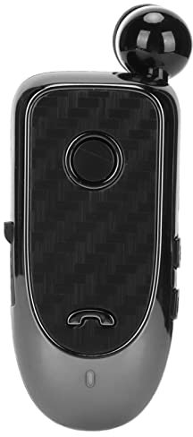 Bewinner Bluetooth Kopfhörer, Kabelloses Nackenbügel Headset mit Einziehbaren Ohrhörern, Multifunktions Vibrations Anrufer ID Clip, Kabellose Sport Kopfhörer für Den Sport