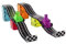 Magna-Tiles Downhill Duo 40-Piece Set, Black