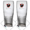 Roxley Jupiler Lager Beer X2 Half Pint Glas | 33cl Jupiler Gläser | Kommt auch mit 2 Marken-Bierdeckeln