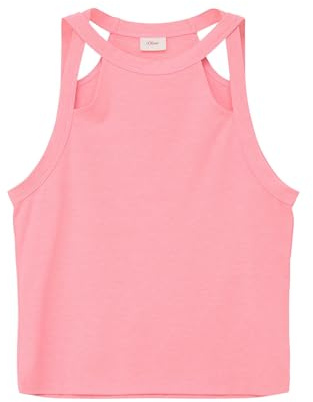 s.Oliver Junior Mädchen 2146128 Top Mit Cut Outs, 69, 164 EU