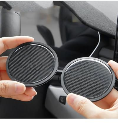 Auto Tasse Untersetzer 2pc Auto Wasser Tasse Coaster Für Lexus F Sport GS IST Für LS500h Für ES260 Für ES300h Für RX350h NX26 Anti Slip Einsatz Untersetzer Auto Untersetzer
