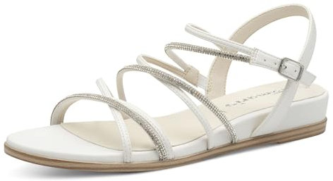 Tamaris Sandal 1-28103-42, Blanc, 40 EU
