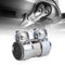 LALAGO Abrazadera de Tubo de Escape Ø45 mm, Abrazadera de Banda de Escape, Conector de Tubo de Escape, Abrazadera Universal con 2 Abrazaderas de Escape (Ø 45mm / L: 95mm)