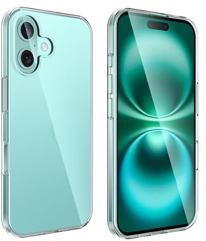 Custodia in silicone morbido trasparente per iPhone 16E 16 11 12 13 14 15 Pro Xs Max X XR 8 7 6 6s Plus SE 2020 2022 Cover posteriore trasparente, per iPhone 5 5S