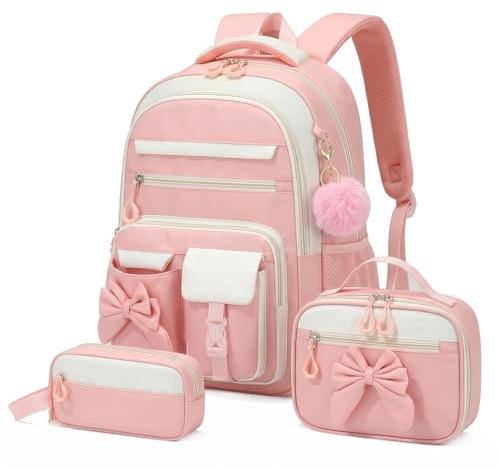 Amythe Set 3 pièces Cartable Fille 3e-7e École Voyage 24L