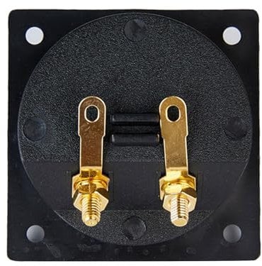 Heavy Duty Subwoofer Terminals Box 4mm Base Plate Reduces Resonances For Clear Sound Output