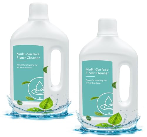 2L Nettoyant Sol pour Dreame Aspirateurs Robot avec Parfum Délicat | Pour Dreame L10sUltraGen2/X40Master/L50ProUltra/X50Ultra/X50Master/L40sProUltra/L40UltraAE/Aqua10Ultra série/Matrix10 Ultra