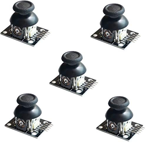 HiLetgo 5pcs Game Joystick Sensor Game Controller Sensor JoyStick Breakout Module for Arduino PS2 Raspberry Pi