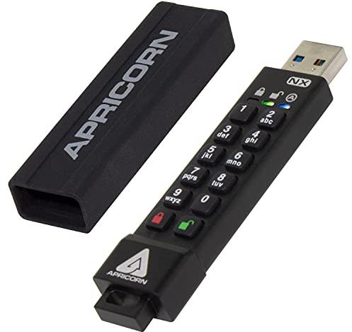Apricorn ASK3-NX-16 GB Hardware-verschlüsseltes, sicheres USB-Laufwerk
