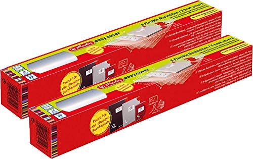Herlitz 50014743 Buchhülle easy cover (Größe: 10 Stück, Rolle)
