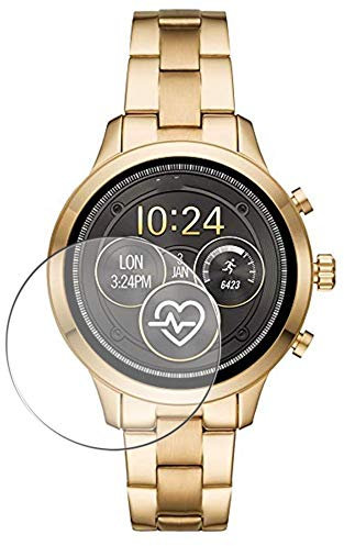 Vaxson 3 Stück 9H Panzer Schutz Glas kompatibel mit Michael Kors MKT5045 smartwatch Schutzfolie Display schutz folie Panzerfolie SchutzGlas folien PanzerGlas