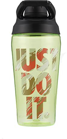 Nike TR Hypercharge Trinkflasche 473ml Polypropylen Lemon Twist-Black, N.100.1937.933.16
