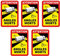 MD Labels 5 Stück Angles Morts für LKW, Busse und Wohnwagen 25 x 17 cm Aufkleber Sticker Hinweiszeichen Schild Frankreich mit UV Schutz speziell für Außenbereich