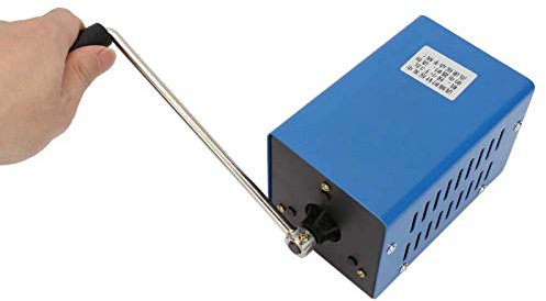 Tyenaza Generador USB, generador portátil Generador de Cargador de manivela Generador USB Generador de manivela Manual multifunción para Viajes Camping Senderismo Survial