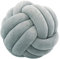 Luckxing Knotenkissen, Geknotetes Kissen Für Sofa, Bett, Dekorat, Zierkissen Knoten, Knoten-Ball-Kissen 20x20 cm, Baby Bett Zimmer Spielzeug Handgemachtes, Kreativität Mode Geschenk
