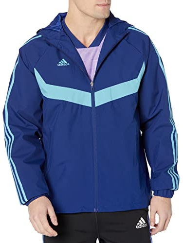 adidas Coupe-vent chaud Tiro pour homme, Victory Blue, Small