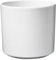 Decorspace - Macetero de cerámica Classic pequeño para exterior e interior moderno (Ø 15 x h 15 cm, Blanco)