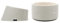 Scruffs Icon 2 Piece Flat Faced Dog Bowl & Water Bowl - 15cm | 18cm - Light Grey