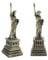 Cyrank Freiheitsstatue, 2Pcs handgemachte Metall Antike Messing Statue der Freiheit Replica Artware Modell Dekoration 6 Zoll New York Souvenirs Sammelfigur Statue