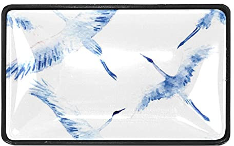 4 Stück Schubladen-Zuggriff mit roter Krone für Kommode, Küchenschränke, Kleiderschränke