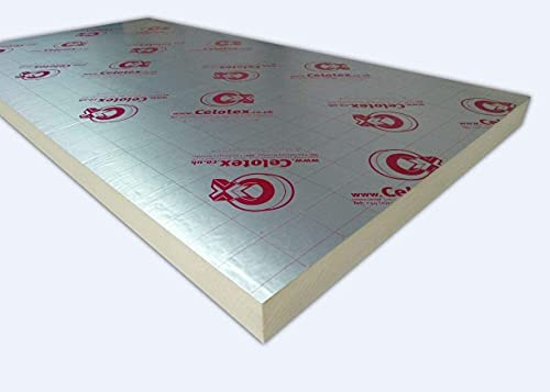 2400mm x 1200mm x 50mm Celotex GA4050 / Kingspan TP10 / TF70 / Ecotherm Ecoversal Foil Insulation (7)