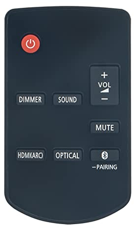 VINABTY N2QAYC000123 Telecomando di Sostituito Adatto Per Panasonic Home Theater Audio System SC-HTB200 SC-HTB258 SC-HTB250 SC-HTB208 SC-HTB200EGK SC-HTB200EBK SCHTB200 SCHTB200EBKSCHTB200EGK