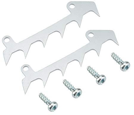 Gavigain 2PCS Felling Bumper Spike,Bumper Spike Felling Adjustment Nut Screw Bumper Spike Felling Dog Set Chainsaw Bumper Spike Felling Dog Kit Bumper Nail for MS170 MS180 MS210 MS250 Chainsaw
