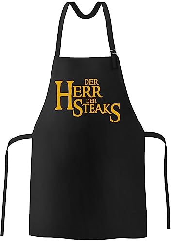 Born to grill Der Herr Der Steaks - Grillschürze für Männer
