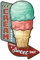 GLOBLELAND „Enjoy Ice Cream“ Vintage Metall Blechschild Retro Eiscreme Plakette Poster Metallwand Dekorative Blechschilder Für Zuhause Kaltgetränkegeschäft Restaurant Café Club Bar