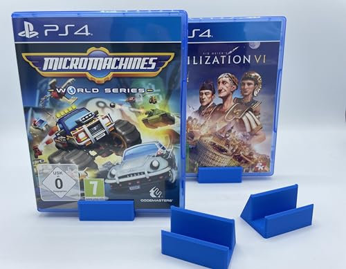 LiftWood Support de présentoir 4X pour 1x Jeu vidéo PS4 PS5 chacun Stockage de Jeux