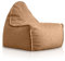 Aiire Relaxo XXL Sitzsack Erwachsene - Luxus Bean Bag Chair mit Füllung für Jungen und Kinder - Bodenkissen Grob, Chill Sessel für Kuschelecke – Gaming Sitzsäcke aus Kunstleder Beige