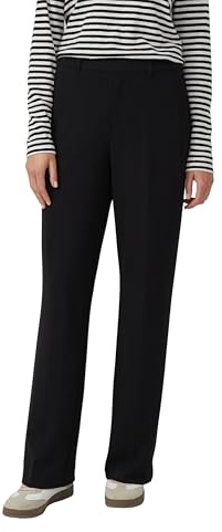 s.Oliver Wide-Leg-Hose aus Struktur-Jersey