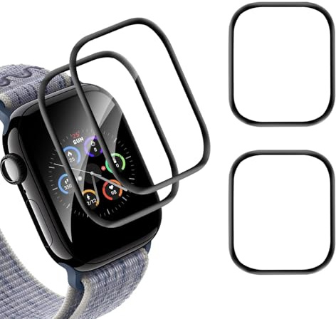 Carantee Schutzfolie für Panzerglas für Apple Watch Series 10/11 (42mm), 2 Stück Anti Kratzer Schutzglas, Wasserdicht, Sensitive Touch, Keine Blasen, Hoch Definition Apple Watch 10 42mm Displayschutz
