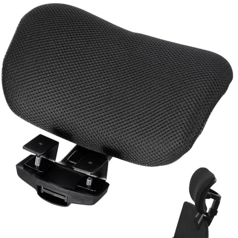 Didiseaon Kopfstütze Bürostuhl Nachrüsten: Kopfstütze Stuhl Universal Schwarz Office Chair Headrest Attachment Ergonomisches Kopfkissen zur Nackenunterstützung für Büro und Home Office
