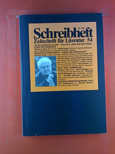 Schreibheft, Zeitschrift für Literatur Nr. 54, 2000