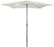 Aktive Garden 53875 - Parasol Cuadrado 300 x 300 cm, Mástilil Aluminio 48 mm, Vainilla