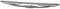 RIDEX Scheibenwischer ohne Spoiler Frontscheibenwischer Vorne Wischblattausführung: Flachbalkenwischblatt, Standard Länge 1: 380mm 298W0076