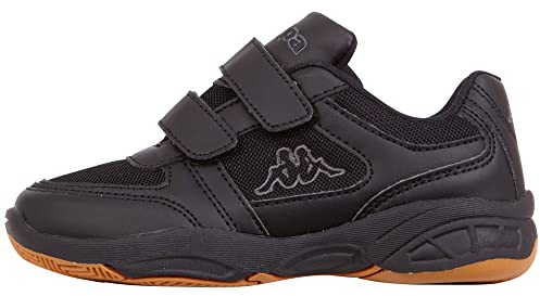 Kappa Unisex-Kinder DACER KIDS Sneaker 1116 Black Grey size 35 EU