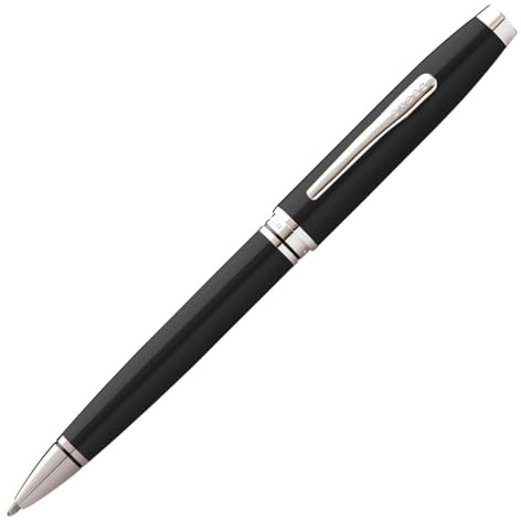 Cross Coventry Ballpoint Pen (Medium Stroke Width with Gift Box) Black/Chrome