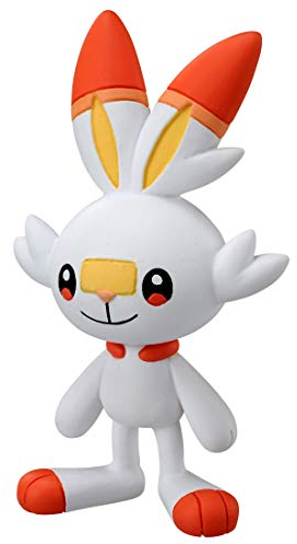Pocket Monster Monster Collection MonColle MS-04 Scorbunny Hibany Figure