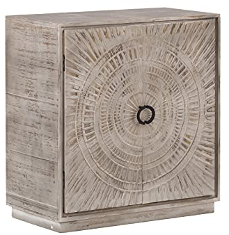 Woodkings® Kommode Salem Holz rustikal Mango grau Anrichte Design Patina Vintage massiv Holzmöbel