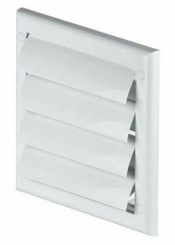 Gravity Flaps 190mm X 190mm Exterior Wall Ventilation Cover Air Vent Grille TN1