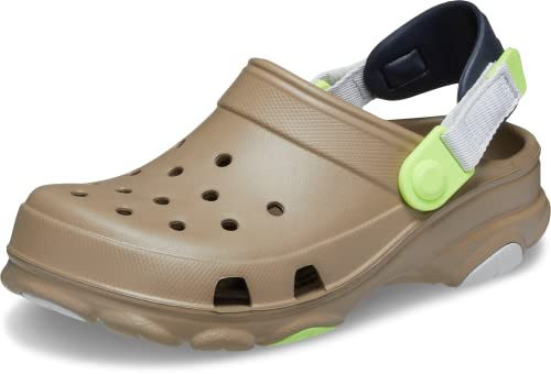 Crocs Unisex Kinder All Terrain Clog K Clog, Khaki/Multi, 33/34 EU