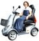 FabaCare Wickeldecke für Rollstuhl und Scooter, Beinschutzdecke, Kniedecke, Polar-Fleece Innenfutter, Wetterfest, Klettverschluss, Größe: XXL