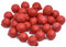 PHECDA PROFLY 30 Stücke 12mm Karpfen Angelköder Boilies Eier schwimmende Kugel /5 Verschiedene Aromen Künstliche Karpfen (Rote Erdbeere-12mm-30pcs)